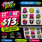 DTF Transfers Gang Sheet Builder